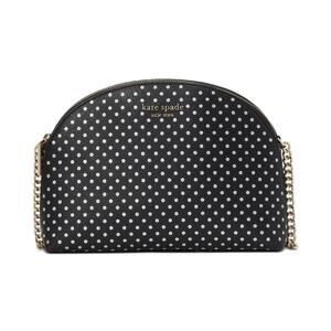 Kate Spade New York Spencer Metallic Dots Double Zip Crossbody Spotless | EUC